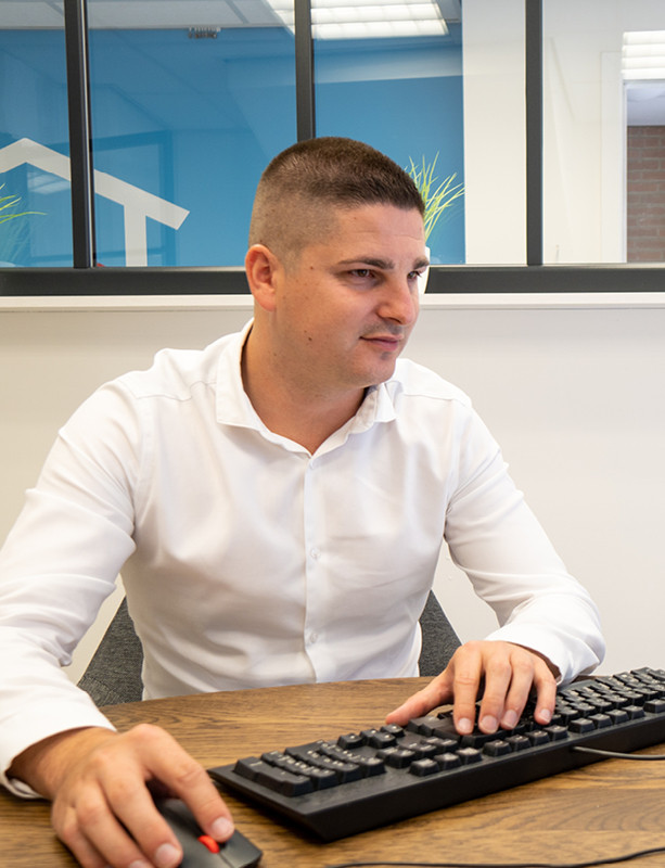 Quentin Winberg, manager à Tournai 